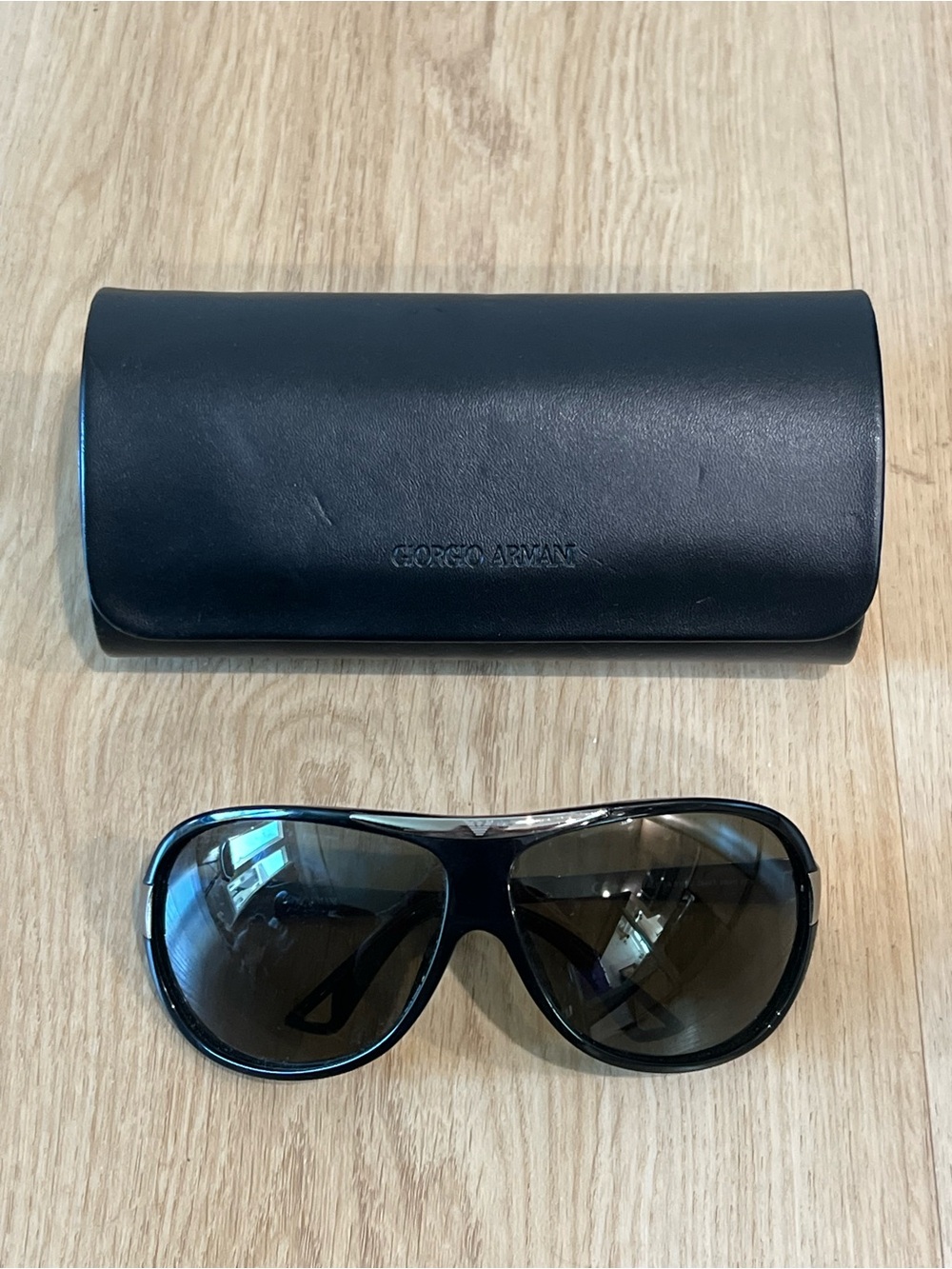 Vintage Giorgio Armani Aviator Sunglasses